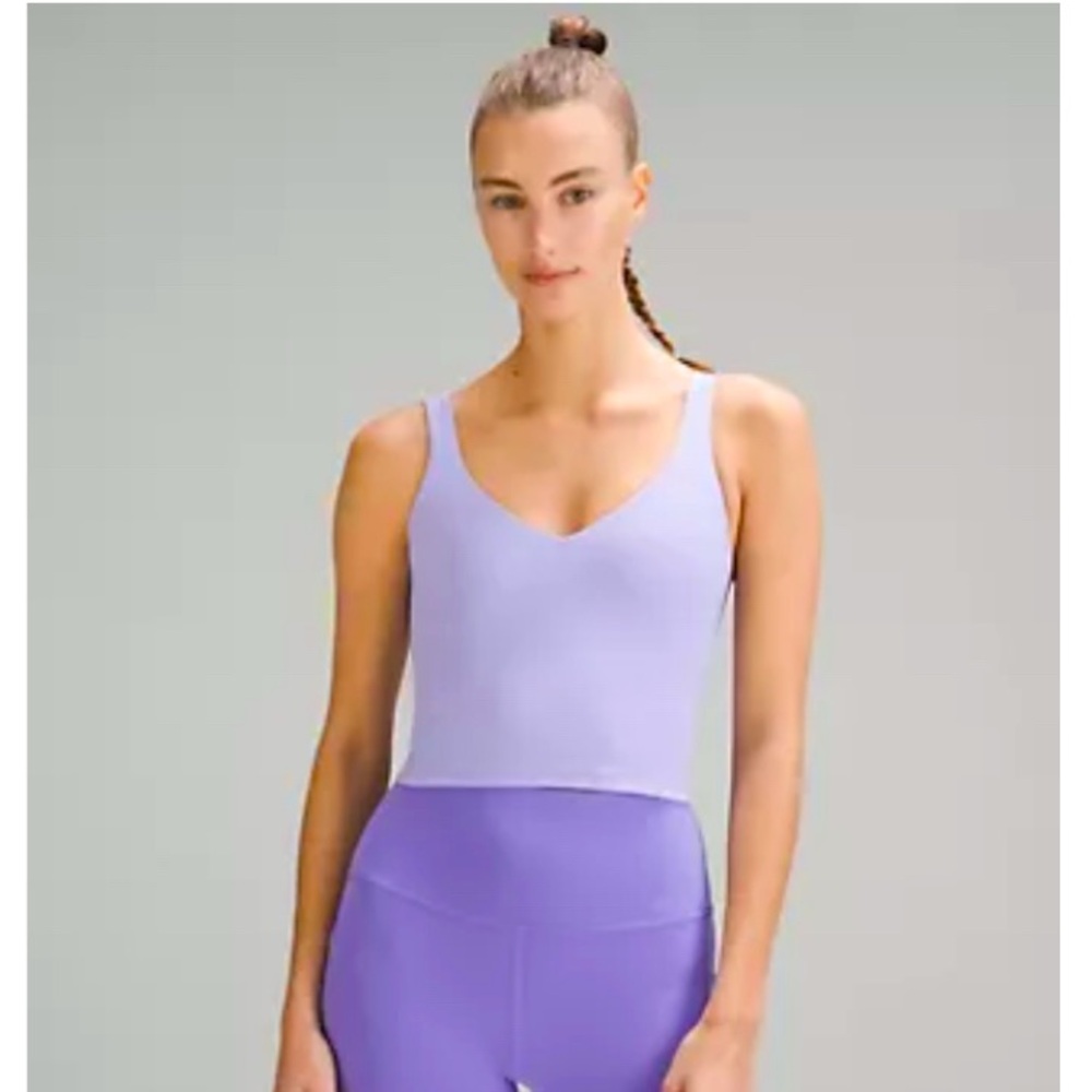 Lululemon Align Tank Top size 6 Lilac Smoke